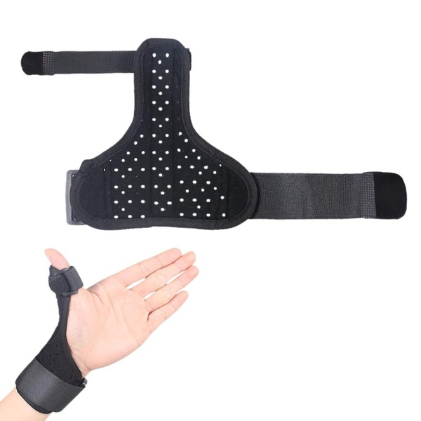 ideastore Wrist Supporter Thumb Fixed Metal Plate Included One Size