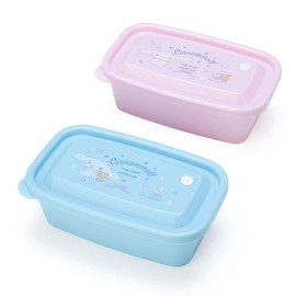 Sanrio 455253 Cinnamoroll Food Container (Storage Container), Set of 2