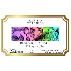 Blackberry Sage Chicory Root Tea (Single Serve K-Cup Pods) (12 pods, ZIN: 575172)