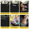Vailge 6 in 1 Car Seat Cover for Back Seat,