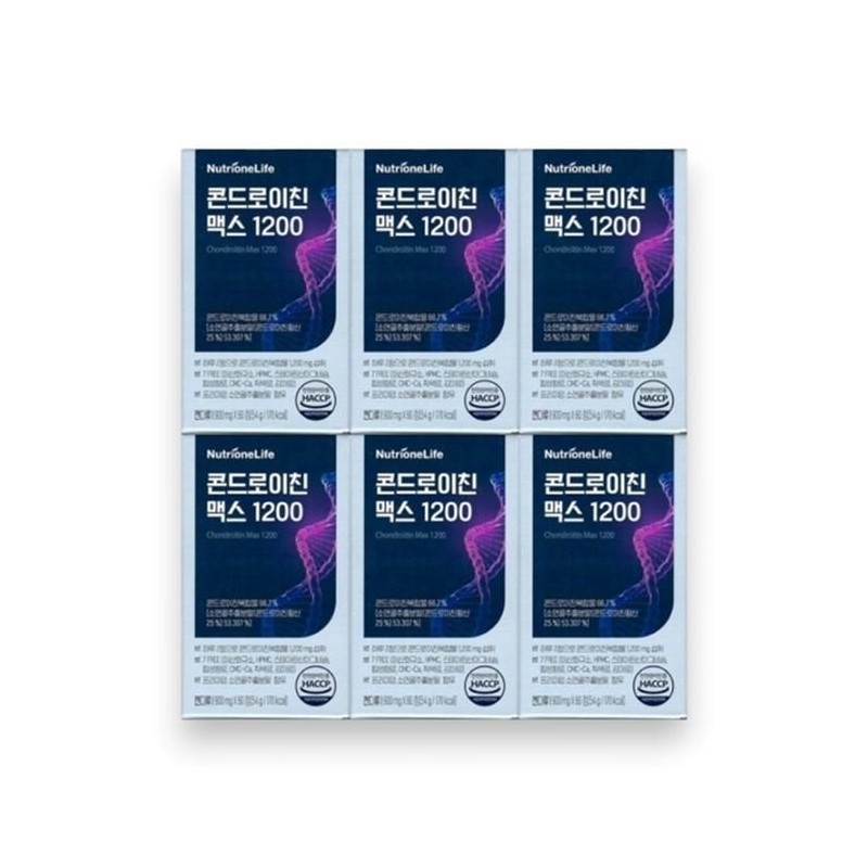 Nutrione Lee Byung-hun Chondroitin Max 1200 900mg 60 tablets 6