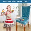 Drihara 2 Pack Plastic Dining Chair Covers (2)