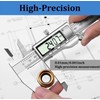 Digital Caliper, Vernier Caliper Stainless Steel Calipers, 6 Inch/150mm Micrometer