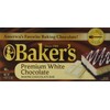 Kraft Bakers White Chocolate Bar, 4 OZ