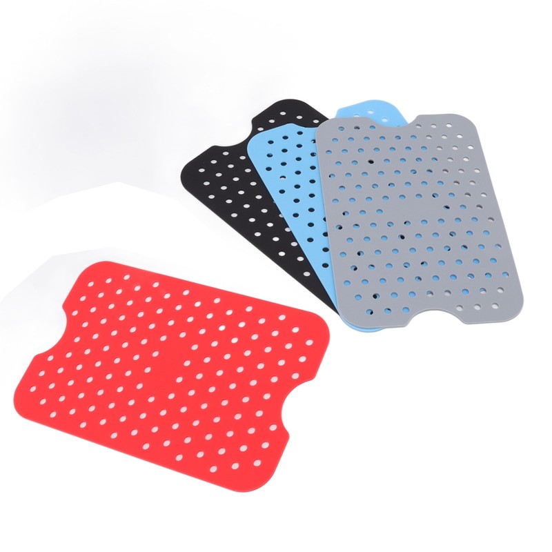 4Pcs Reusable Silicone Air Fryer Liners High Heat Resistance Food