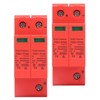2Pcs Surge Protective Devices DC Photovoltaic Arrester 2P 40KA with