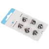 6pcs Silicone Click Sleeve Accessory Protect Ears Washable Sound Amplifier