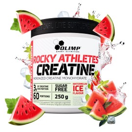 Olimp Rocky Athletes Creatine - 250 g, Watermelon Ice - Creatine Monohydrate Powder - Booster Pre Workout
