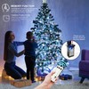 aneeway Christmas Tree Lights Cold White, 400LED 2m 16 Strands