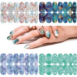 COLORBIRD Nail Sticker Marble Mineral Design Paste Manicure Cute Art (YMY2201-2204)