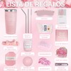 Canasta Spa Relajante MSJKJSHOP para Mujer: 13 Pzas, Regalo Cumpleaños