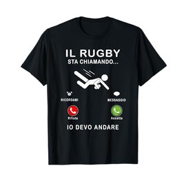 Un Regalo Divertente per Gli Appassionati di Rugby Maglietta