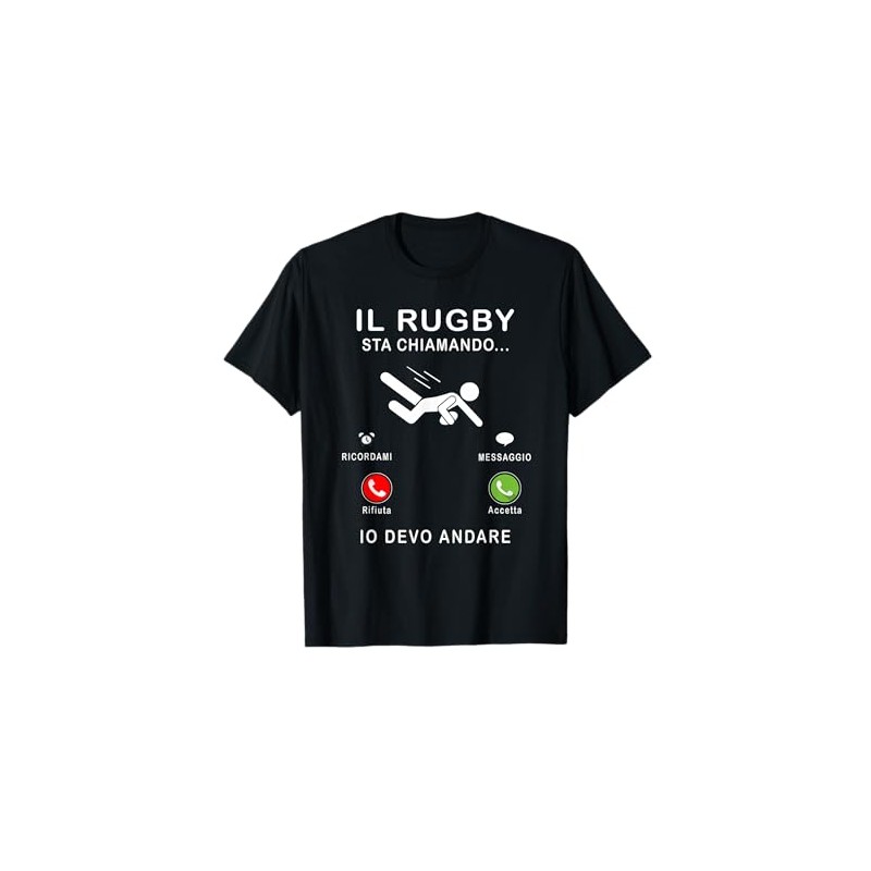 Un Regalo Divertente per Gli Appassionati di Rugby Maglietta