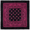 [the largest selection] Contrast Color Bandana Paisley Pattern (Regular Size,