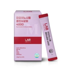 Lab on Lab Myo Inositol Choline 4000, Folic Acid Vaginal Derived Lactobacillus 30 packets / 미오 이노시톨 콜린 4000, 엽산 질 유래 유산균 30포