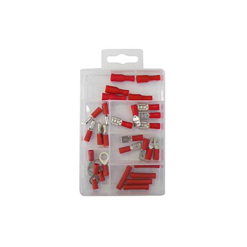 Pearl PMA110 Mini Assortments Insulated Terminals - Red