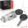 A-Premium Ignition Lock Cylinder with 2 keys Compatible with Dodge,