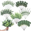 Ceenna 30 Pcs 6 Kinds Mixed Eucalyptus Leaves Stems Bulk
