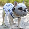 Dog Muzzle for Short Snout Dogs Breathable Holes Prevent Biting