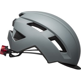 BELL Daily MIPS LED Adult Commuter Bike Helmet - Matte Gray/Black (2021), Universal Women (50-57 cm)
