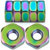 6 Pack 0000 955 0804 Sprocket Cover Bar Nuts, with