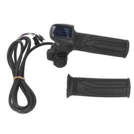 Yitre 48V Electric Bike Throttle, Electric Bike Throttle Grip Anti Slip with Wrench for Safe Riding
