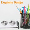 6 Pack Pencil Sharpeners, Metal Pencil Sharpeners with 2 Holes,