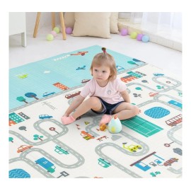 Alfombra Juego Antideslizante Doble Vista Para Bebés