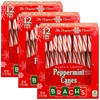 Brach's 12 Peppermint Candy Canes, 12 Count (Pack of 3)