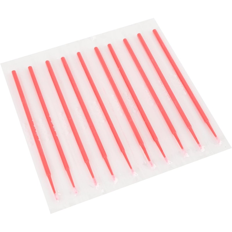 ZJchao Micro Hisopos de Punta Fina para Extensiones de Pestañas,