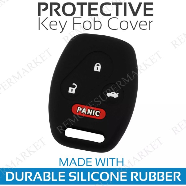 RemoteSuperMarket Key Fob Cover For 2009-2015 Honda Pilot Remote Case