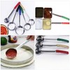PRETYZOOM Unique Green Sauce Ladle 113G Kitchen Soup Spoon Stainless