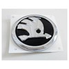 Skoda Original Tailgate Emblem Silver Metal Facelift from 28.07.2014 Skoda