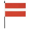 Latvia Table Flag 5'' x 8'' - Latvian Desk Flag