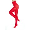 leg elegant Women's 80 Den Microfiber Soft Opaque Tights Pantyhose