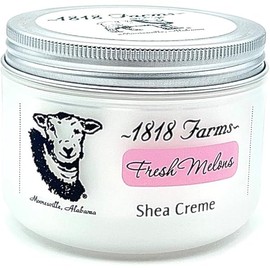 1818 Farms Shea Creme, 8 Fluid Ounces, Fresh Melons