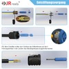 JRready JRSSWCONN23B01 IP68 Industrial Waterproof Connector, 2 Pin, CP-20 Circular