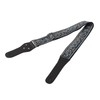 Electric Guitar Strap Adjustable Nylon Embroidered Shoulder Strap with Non