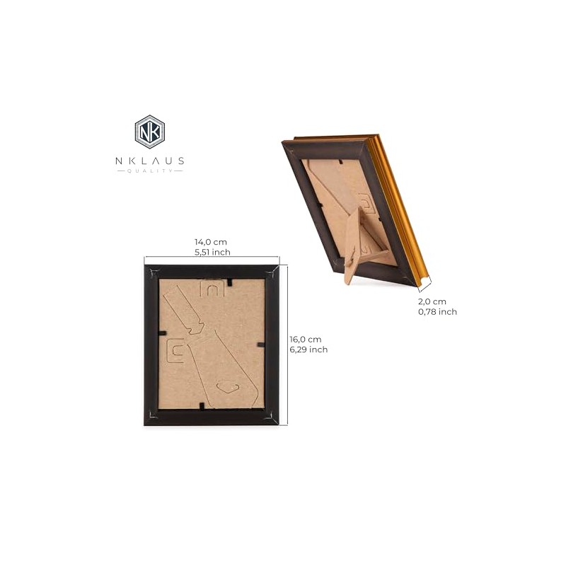 NKlaus Saint Nicholas Wonderworker Icon in Frame with Glass 14