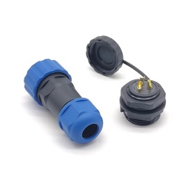 Connector IP68 3 Pin Series SP21 Male and Female Fitting on Rear Axle Right Waterproof and Dustproof Aviation