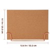 Artibetter Cork Board Bulletin Board with Stand Tabletop Bulletin Board