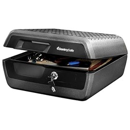 Fire Safe Chest, 0.36 cu ft, Gray