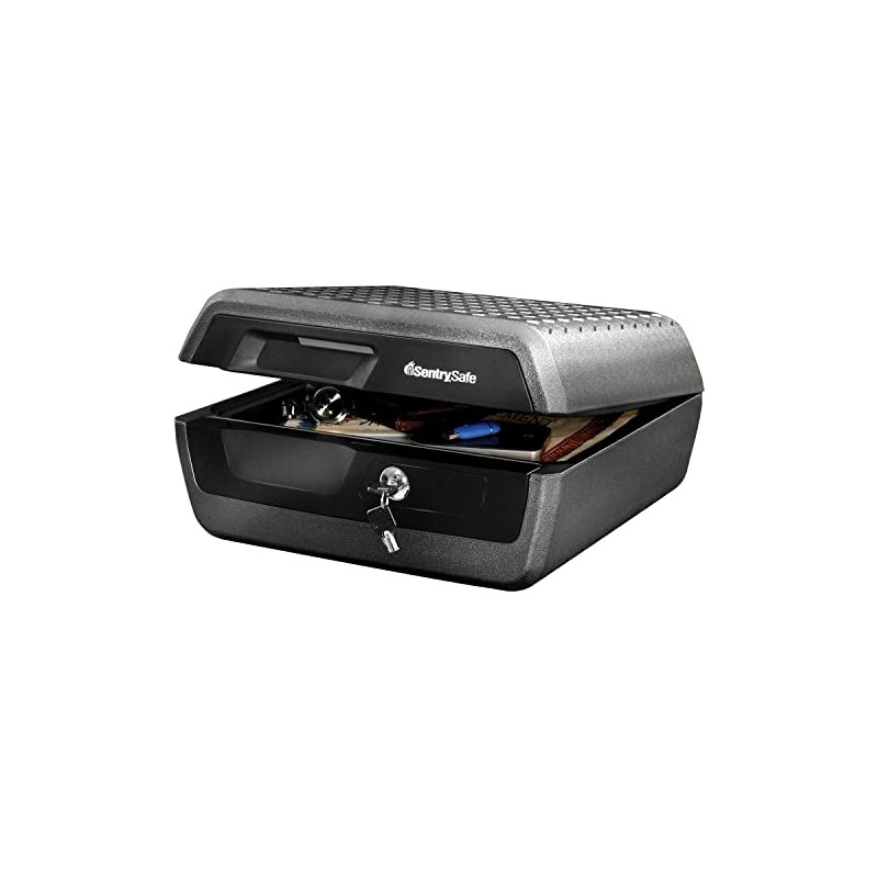 Fire Safe Chest, 0.36 cu ft, Gray