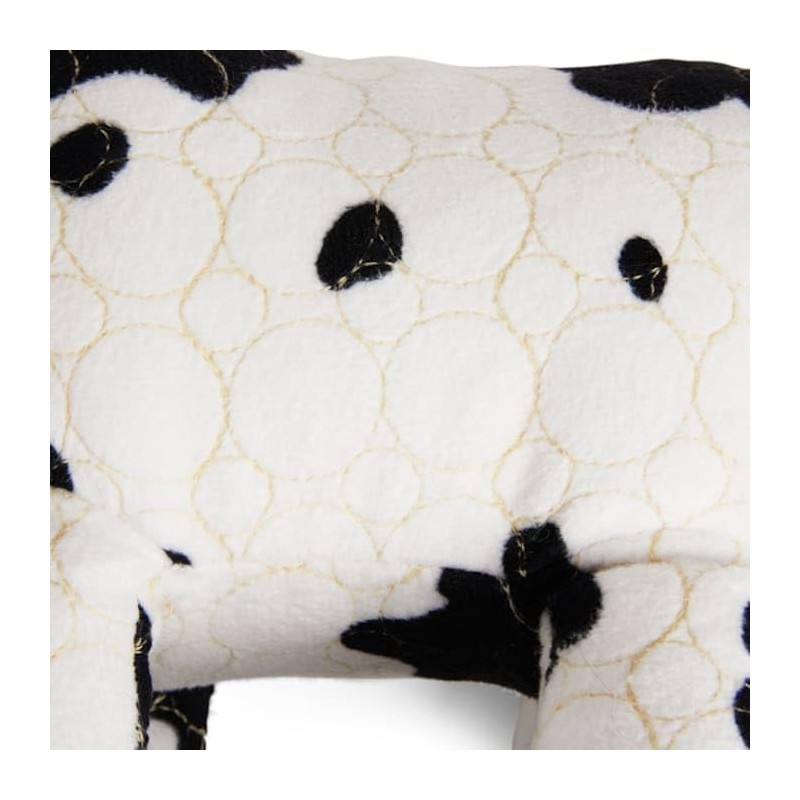 Leaps & Bounds Tough Cow Dog Toy, Medium