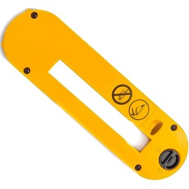 VIQAEKK Dado Throat Plate Table Saw Accessories for Dado Blades for 10" Table Saw DWE7402DI DWE7492 DWE7491 DWE7490 DWE7491RS - Made from PC/PBT Blend Material