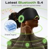 Bluetooth Sleep Mask - MUSICOZY Sleep Headphones, 3D Contoured Eye