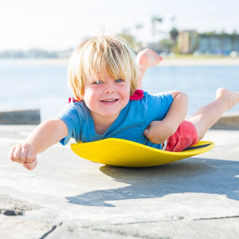 Spooner Boards Freestyle - Yellow,25.5"L x 11.25"W