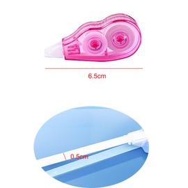 YUNYAN Correction Mouse Set of 12 Mini Pocket Mouse Correction Tape Non-Toxic Environmentally Friendly White Correction Tape Ideal for Students in the Office Working Staff