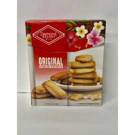 Diamond Bakery Original Hawaiian Shortbread Cookies Box 12ct x1