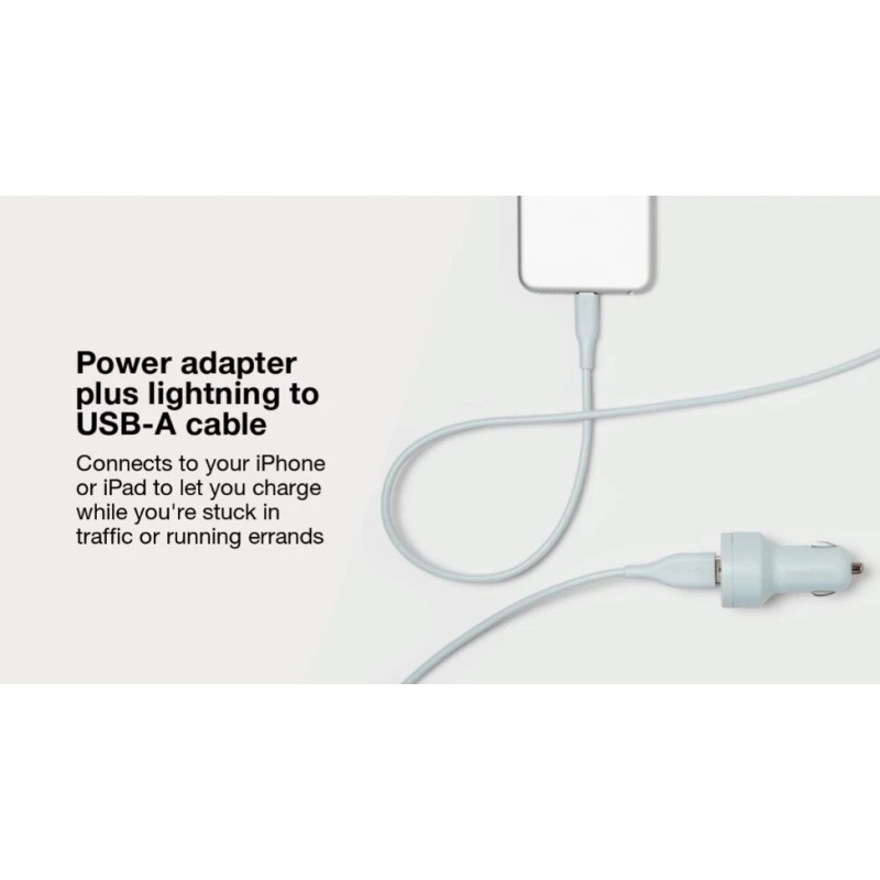 Heyday 6ft. Car Charging Kit - USB-C to USB-C -
